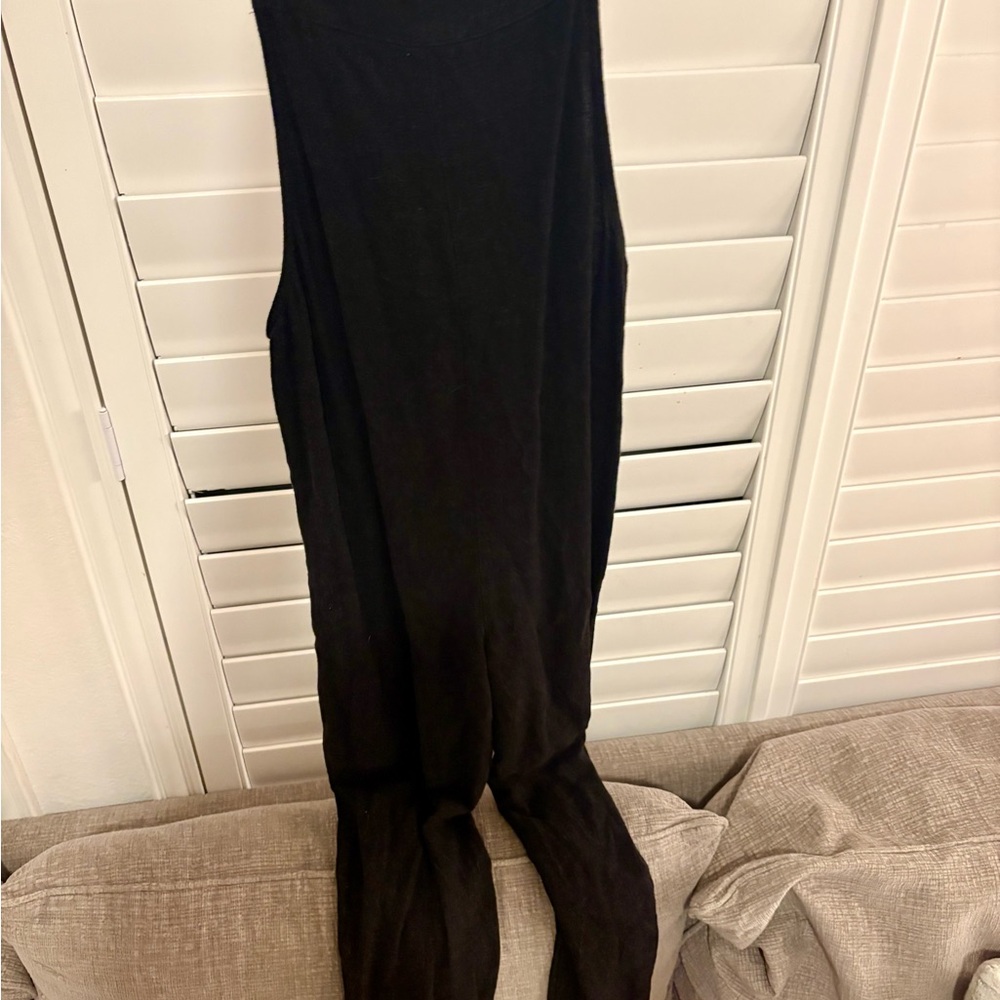 Carly Jean Los Angeles Black Jumpsuit - Picture 2 of 3